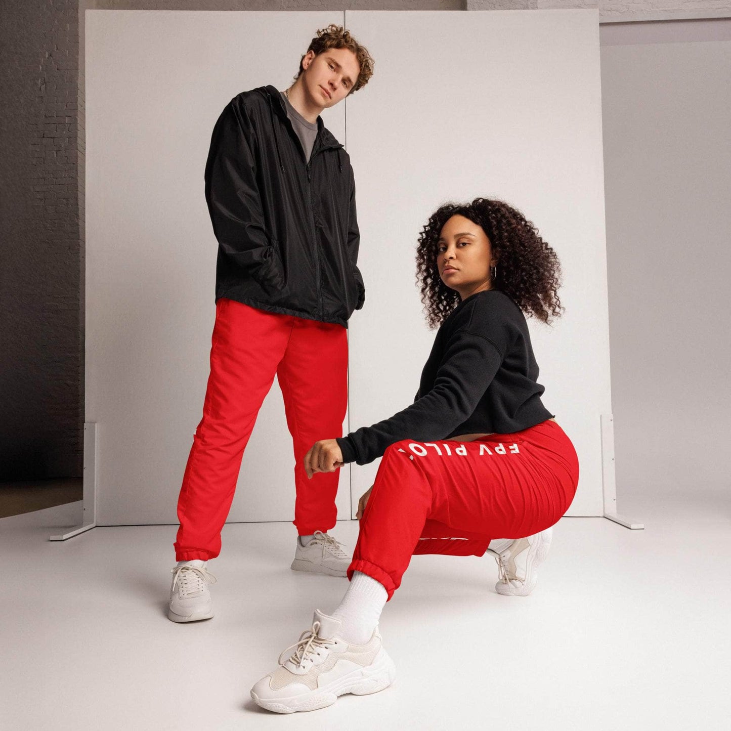 WREKD Co. Clothing, Pants WREKD® FPV Pilot Unisex Track Pants - Red