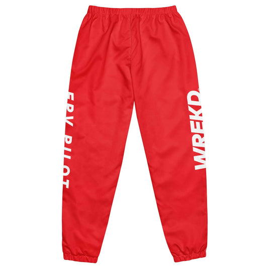 WREKD Co. Clothing, Pants XS WREKD® FPV Pilot Unisex Track Pants - Red