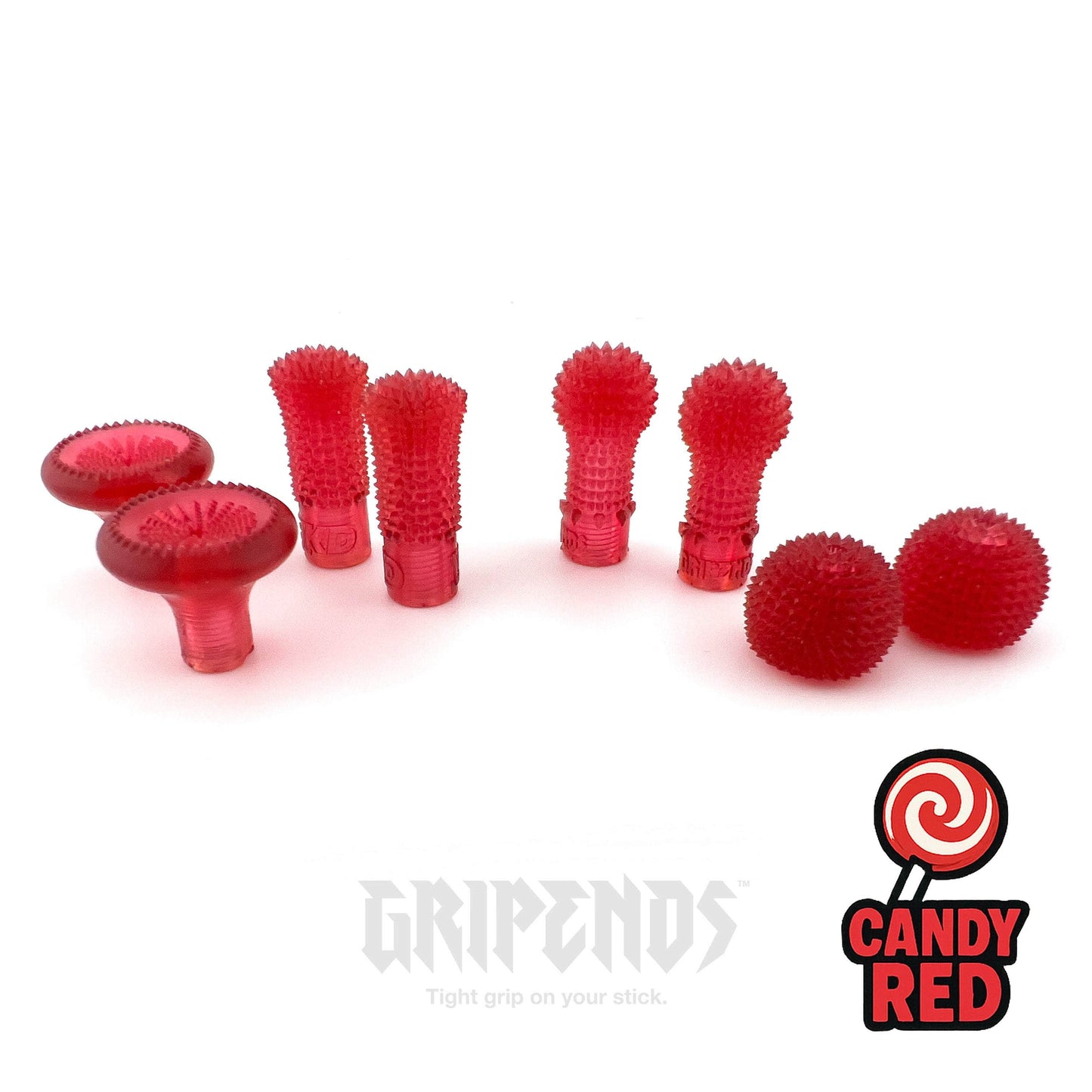 WREKD Co. Radio, Accessory, Stick End WREKD® GripEnds - Blorbs - Choose Thread Size / Color