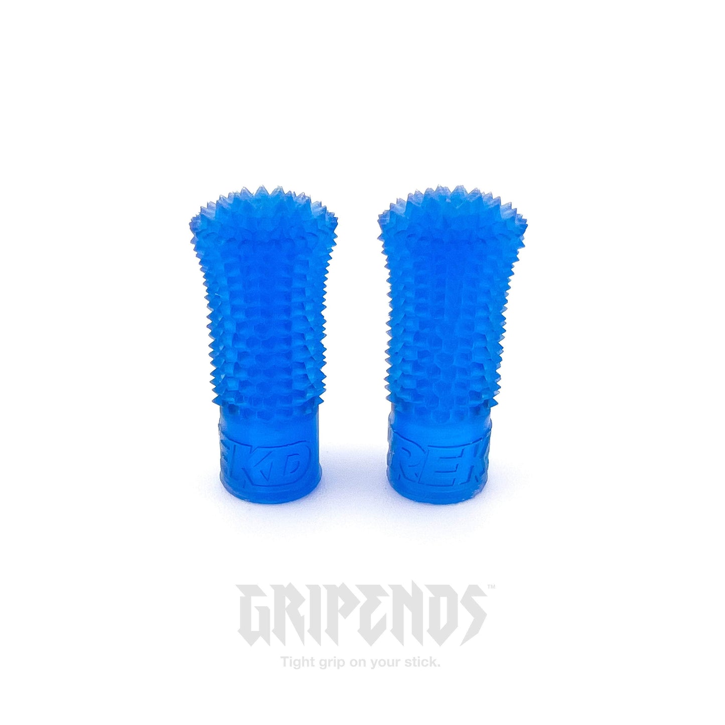 WREKD Co. Radio, Accessory, Stick End M4 / 💎 Crystal Blue WREKD® GripEnds - Flairs - Choose Thread Size / Color