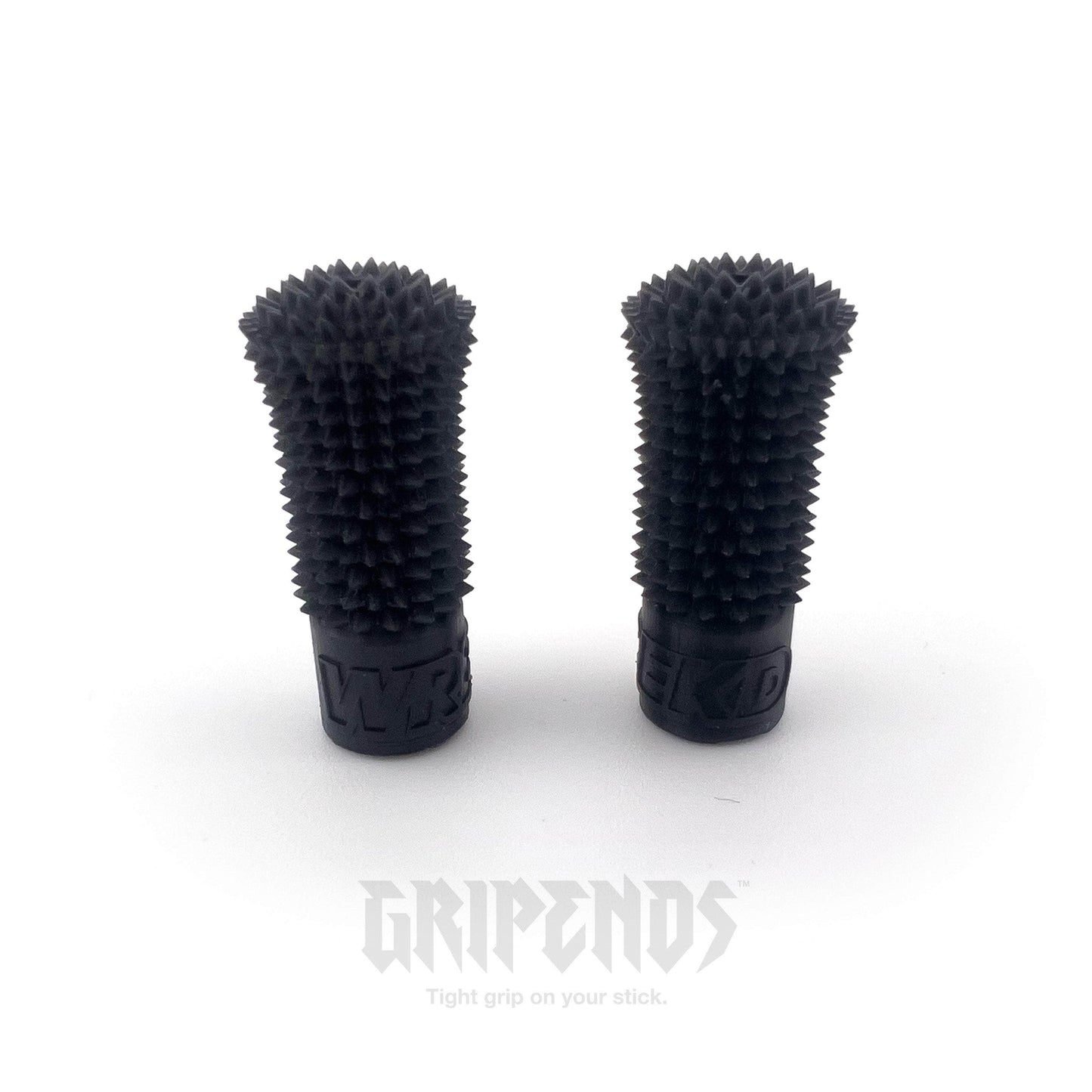 WREKD Co. Radio, Accessory, Stick End M4 / 🔪 Murdered Out Black WREKD® GripEnds - Flairs - Choose Thread Size / Color