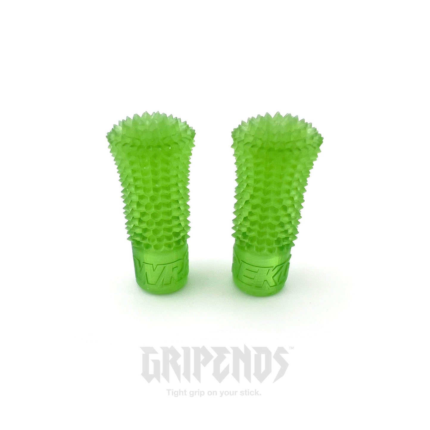 WREKD Co. Radio, Accessory, Stick End M4 / ☠️ Toxic Waste Green WREKD® GripEnds - Flairs - Choose Thread Size / Color