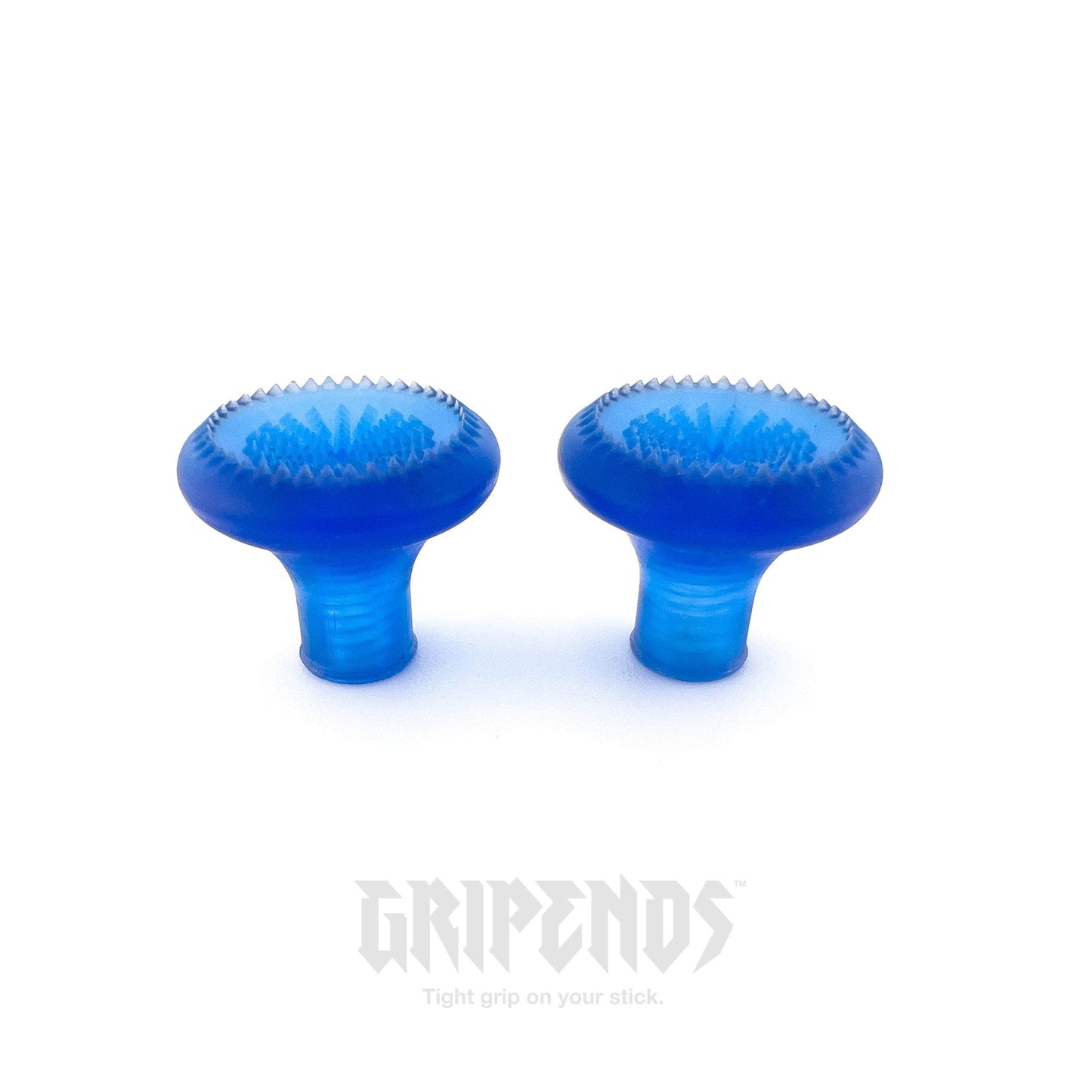 WREKD Co. Radio, Accessory, Stick End M4 / 💎 Crystal Blue WREKD® GripEnds - Gamers - Choose Thread Size / Color