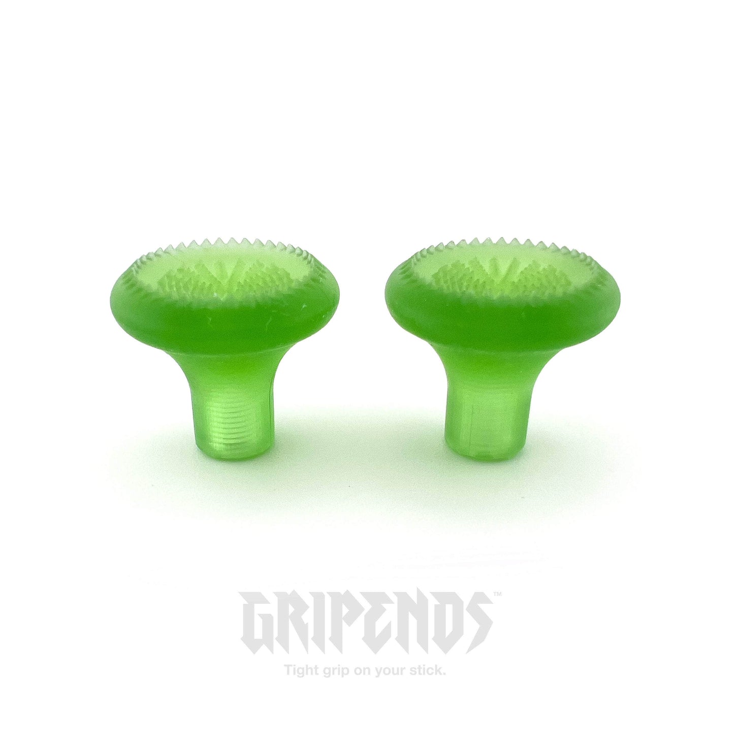 WREKD Co. Radio, Accessory, Stick End M4 / ☠️ Toxic Waste Green WREKD® GripEnds - Gamers - Choose Thread Size / Color