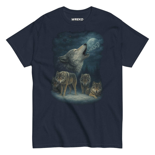WREKD Co. Clothing, T-Shirt S WREKD® Howling at the Drones Tee