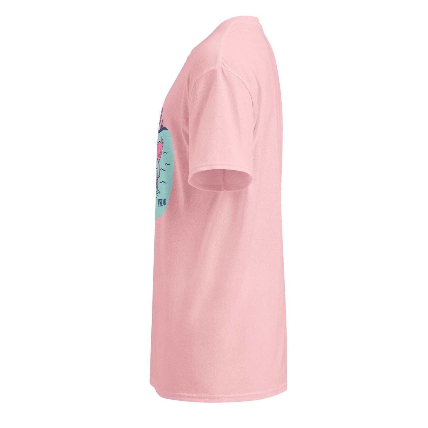 WREKD Co. Clothing, T-Shirt WREKD® Let's Rip! Pink Flamingo Tee - SoftStyle