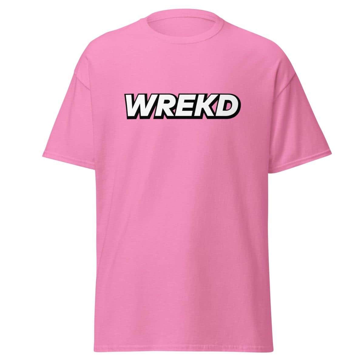 WREKD Co. Clothing, T-Shirt Azalea / S WREKD Logo Self-Expression Tee - Choose Color
