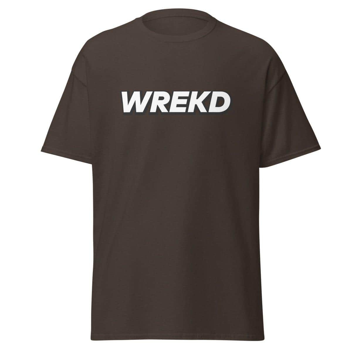 WREKD Co. Clothing, T-Shirt Dark Chocolate / S WREKD Logo Self-Expression Tee - Choose Color