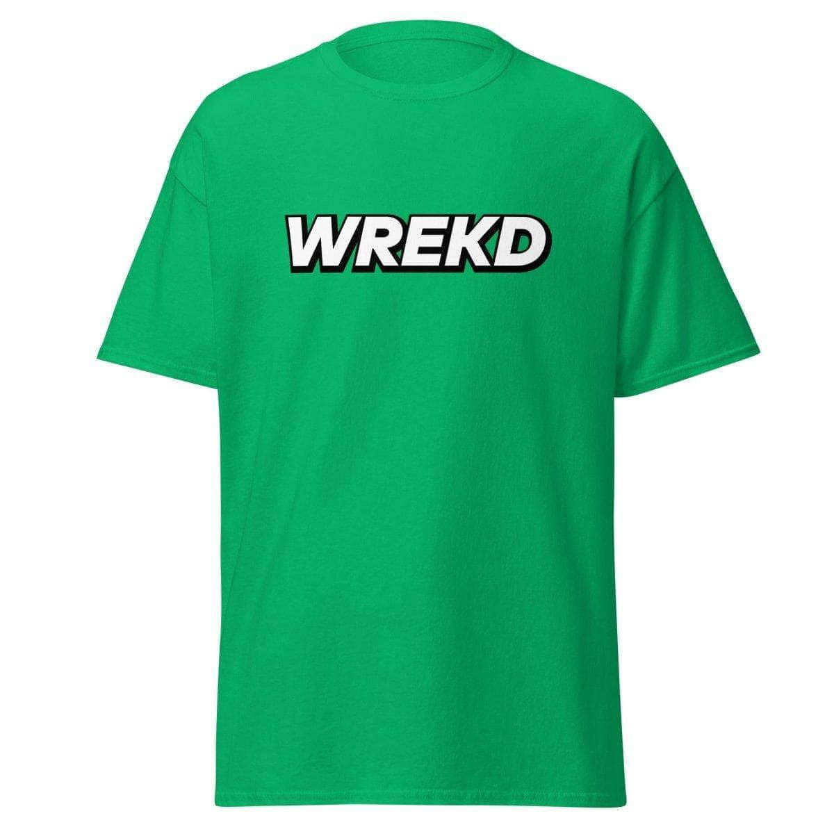 WREKD Co. Clothing, T-Shirt Irish Green / S WREKD Logo Self-Expression Tee - Choose Color