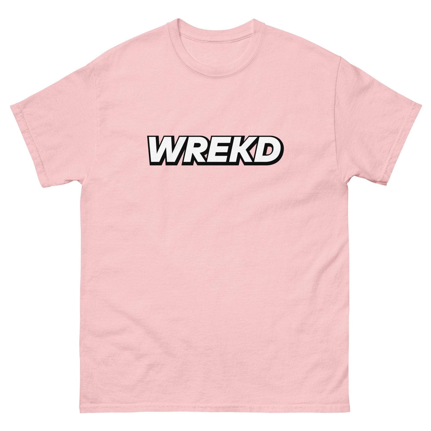 WREKD Co. Clothing, T-Shirt Light Pink / S WREKD Logo Self-Expression Tee - Choose Color
