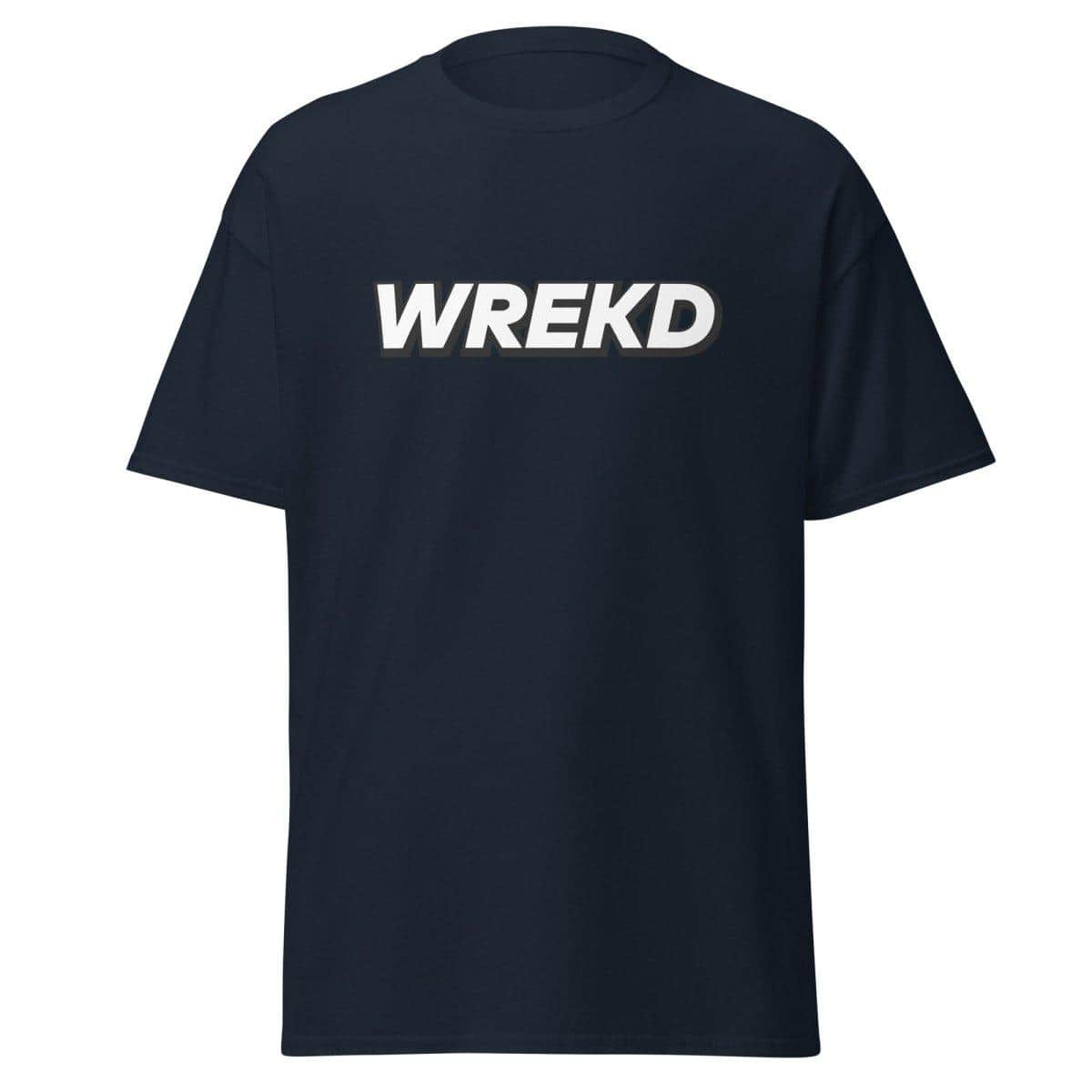 WREKD Co. Clothing, T-Shirt Navy / S WREKD Logo Self-Expression Tee - Choose Color