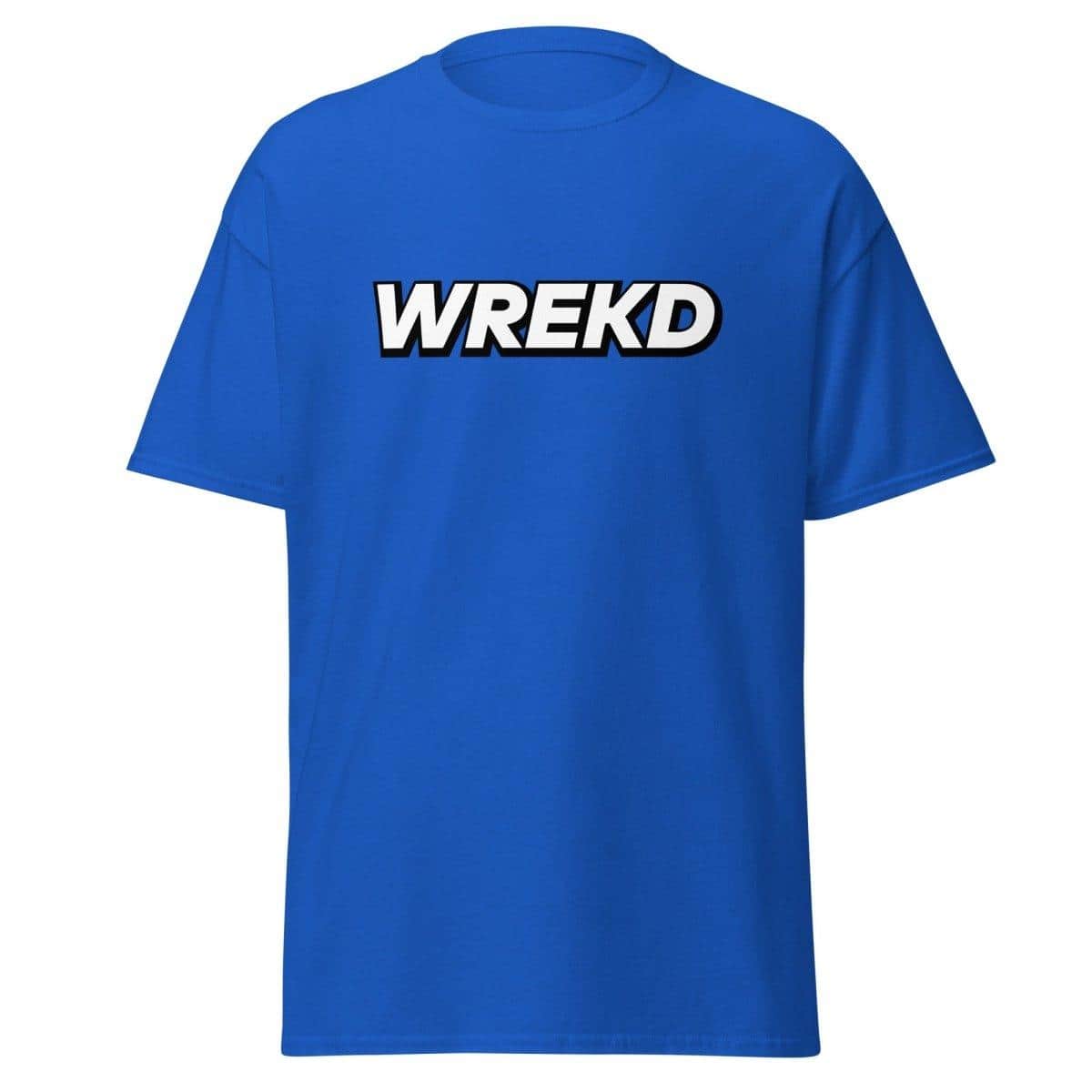 WREKD Co. Clothing, T-Shirt Royal / S WREKD Logo Self-Expression Tee - Choose Color