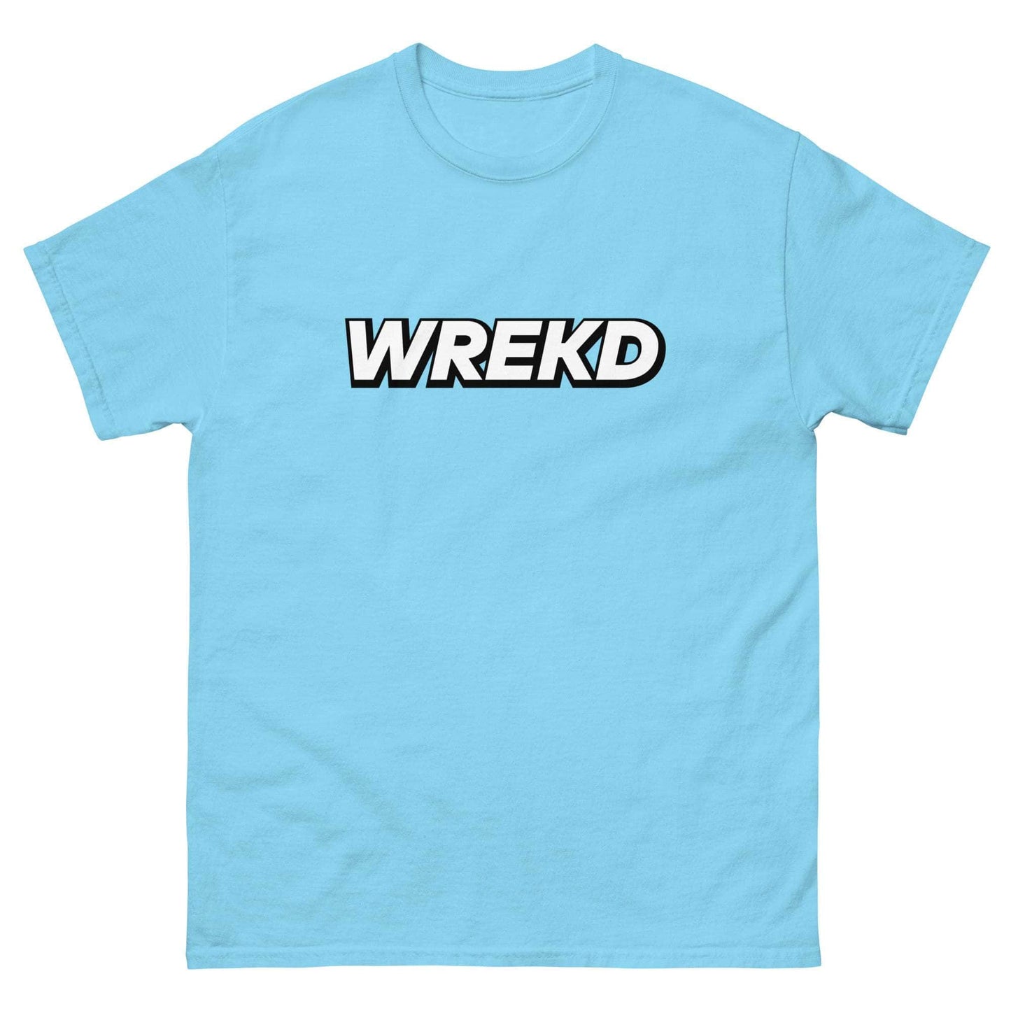 WREKD Co. Clothing, T-Shirt Sky / S WREKD Logo Self-Expression Tee - Choose Color