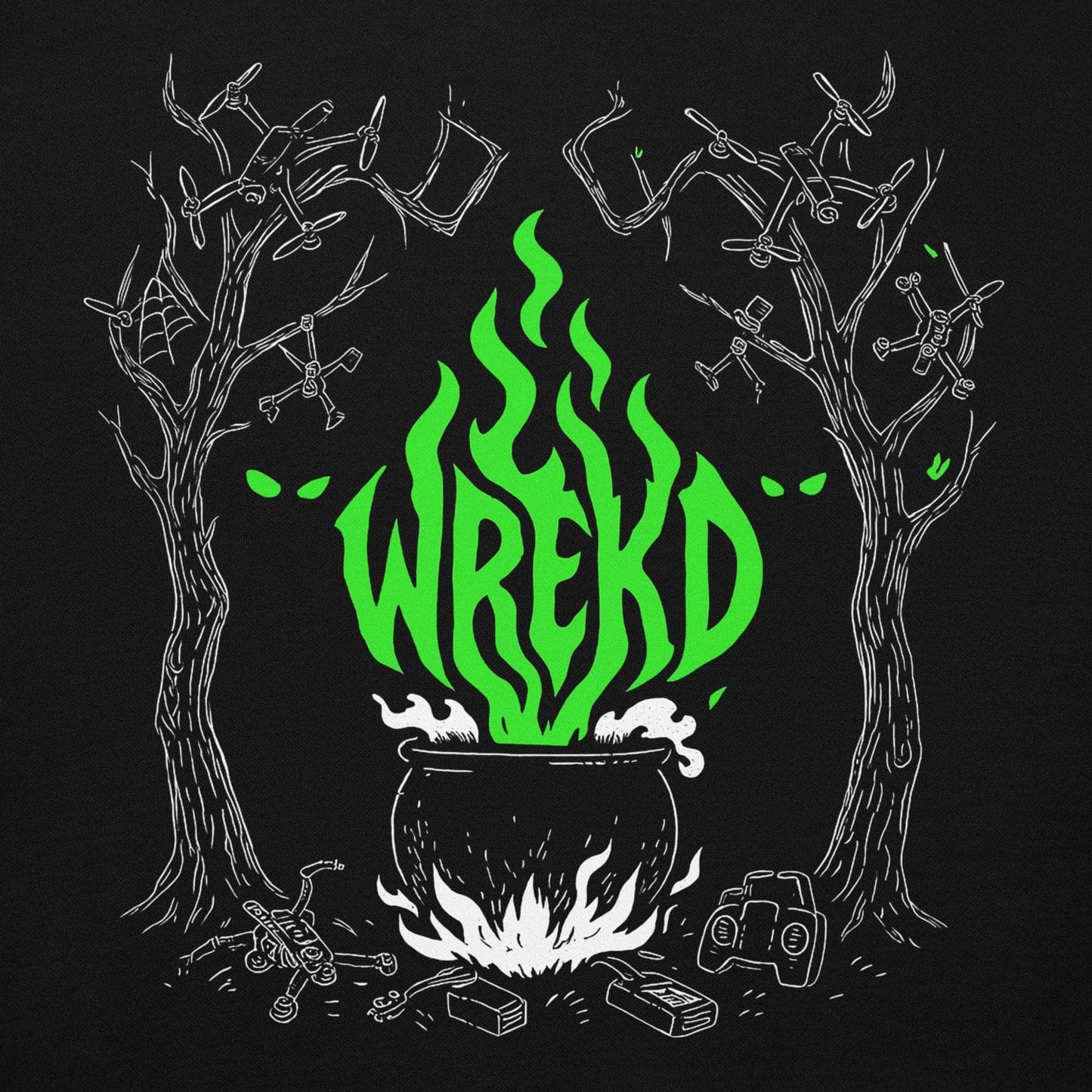 WREKD Co. Clothing, Hoodie WREKD® Rip or Tree't Hoodie