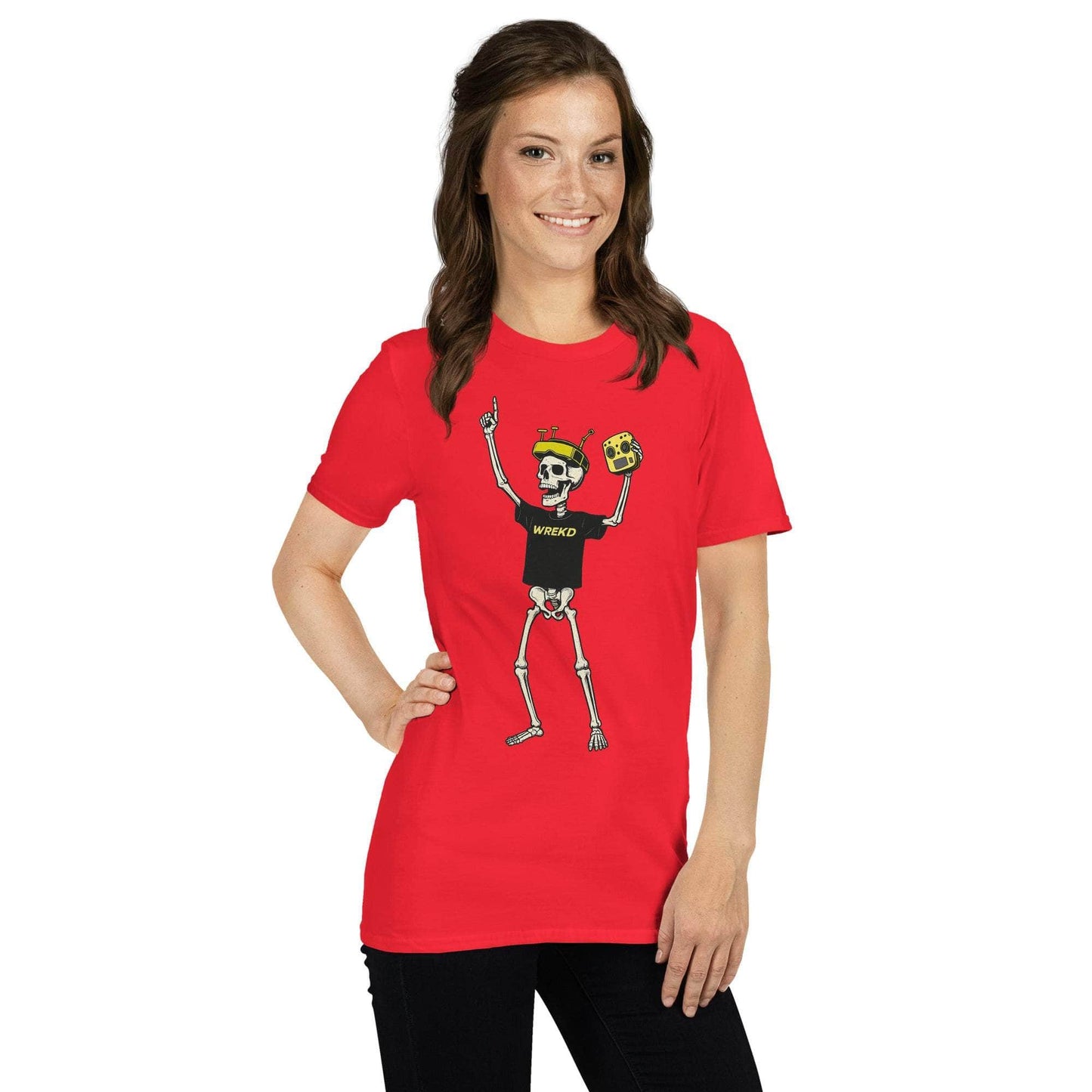 WREKD Co. Clothing, T-Shirt WREKD® Skeleton Champion Tee - Choose Color