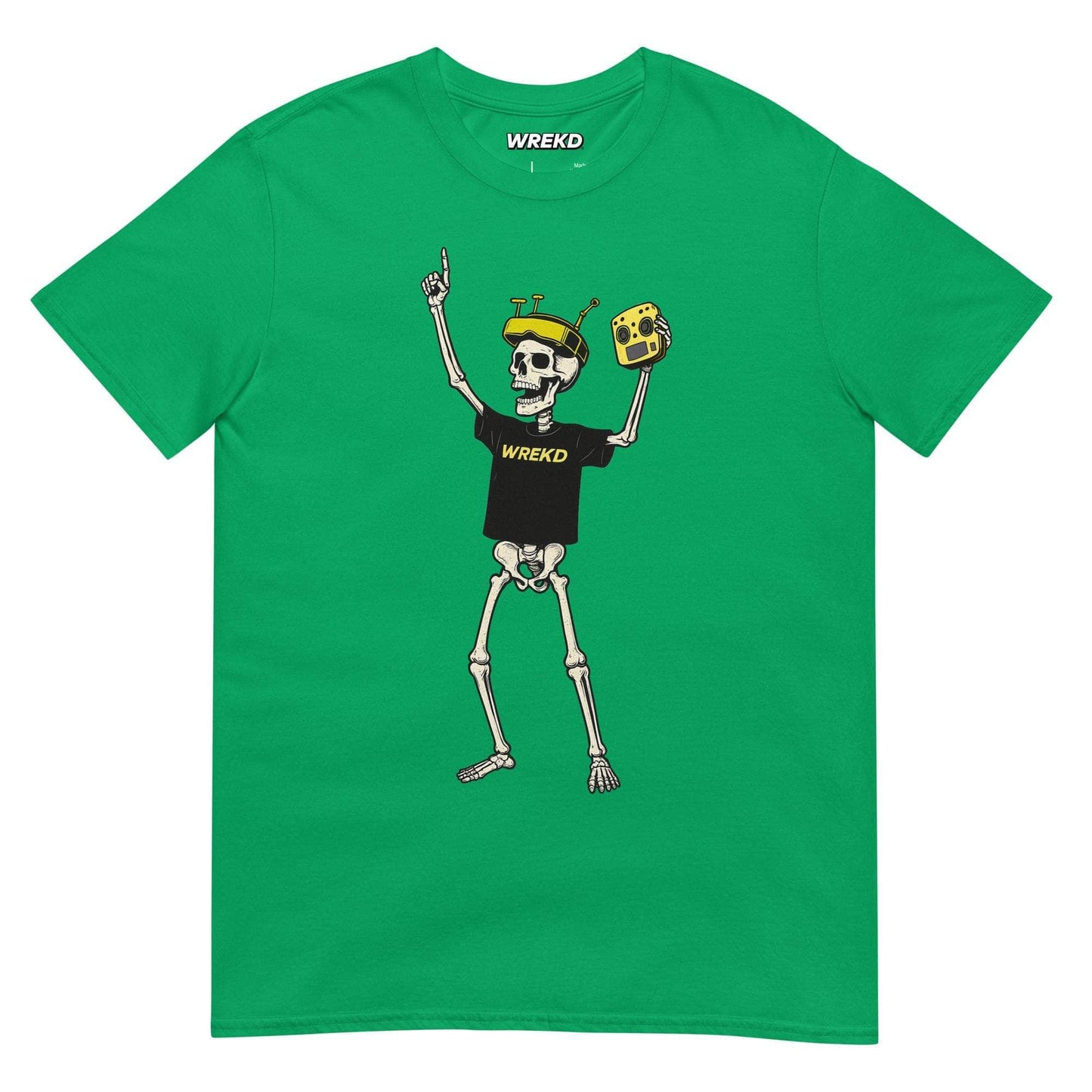 WREKD Co. Clothing, T-Shirt Irish Green / S WREKD® Skeleton Champion Tee - Choose Color