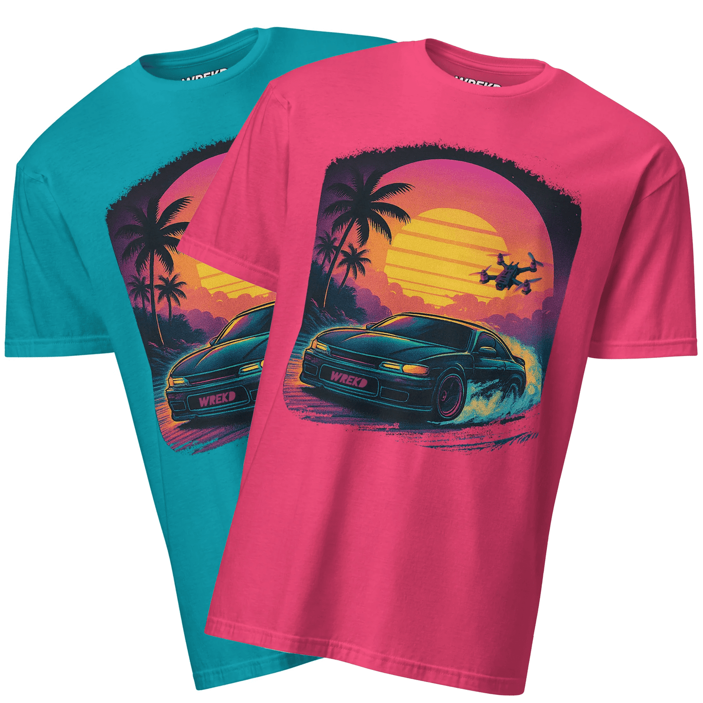 WREKD Co. Clothing, T-Shirt WREKD® Summer Drift Chaser Tee