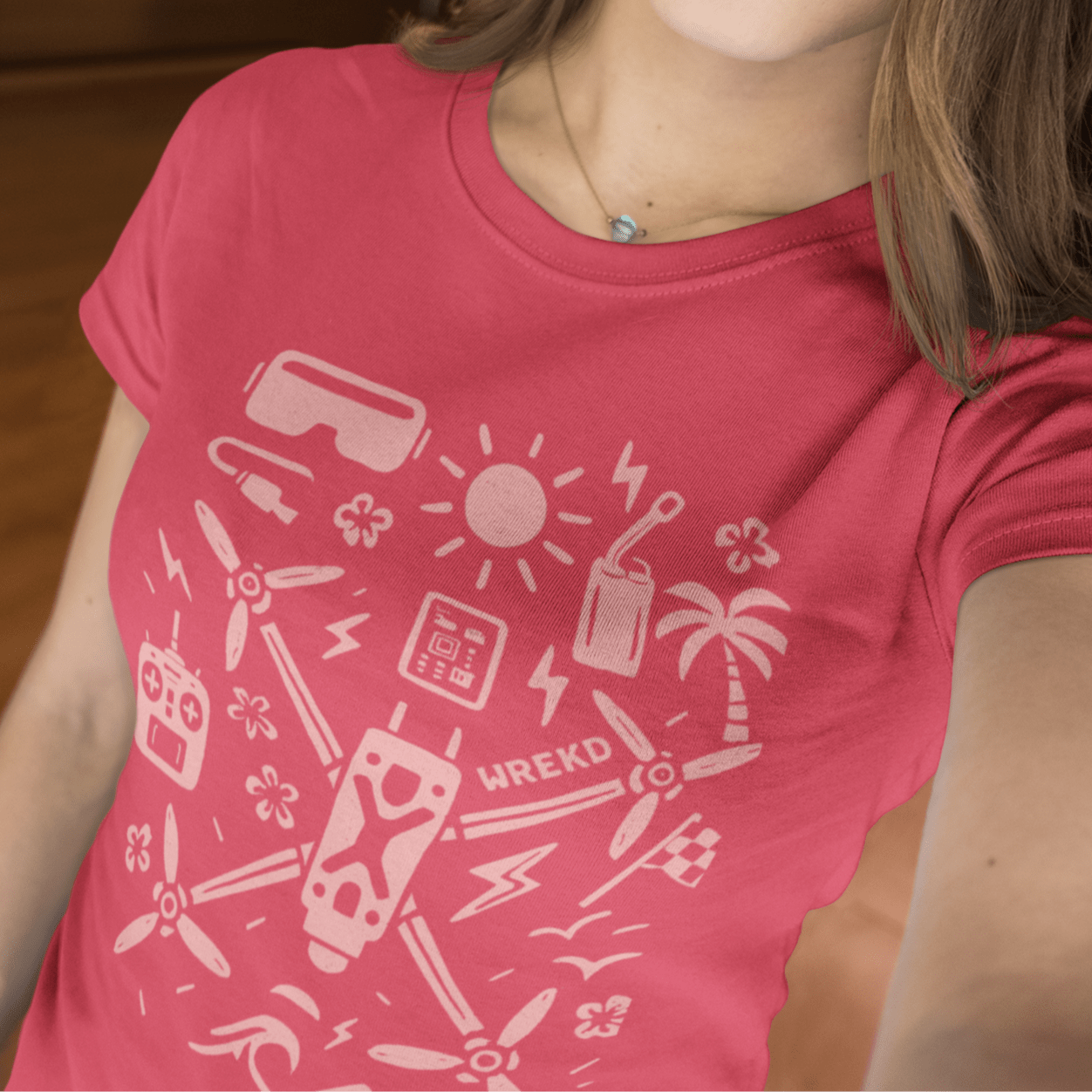 WREKD Co. Clothing, T-Shirt WREKD® Summer Vibes Mosaic Tee