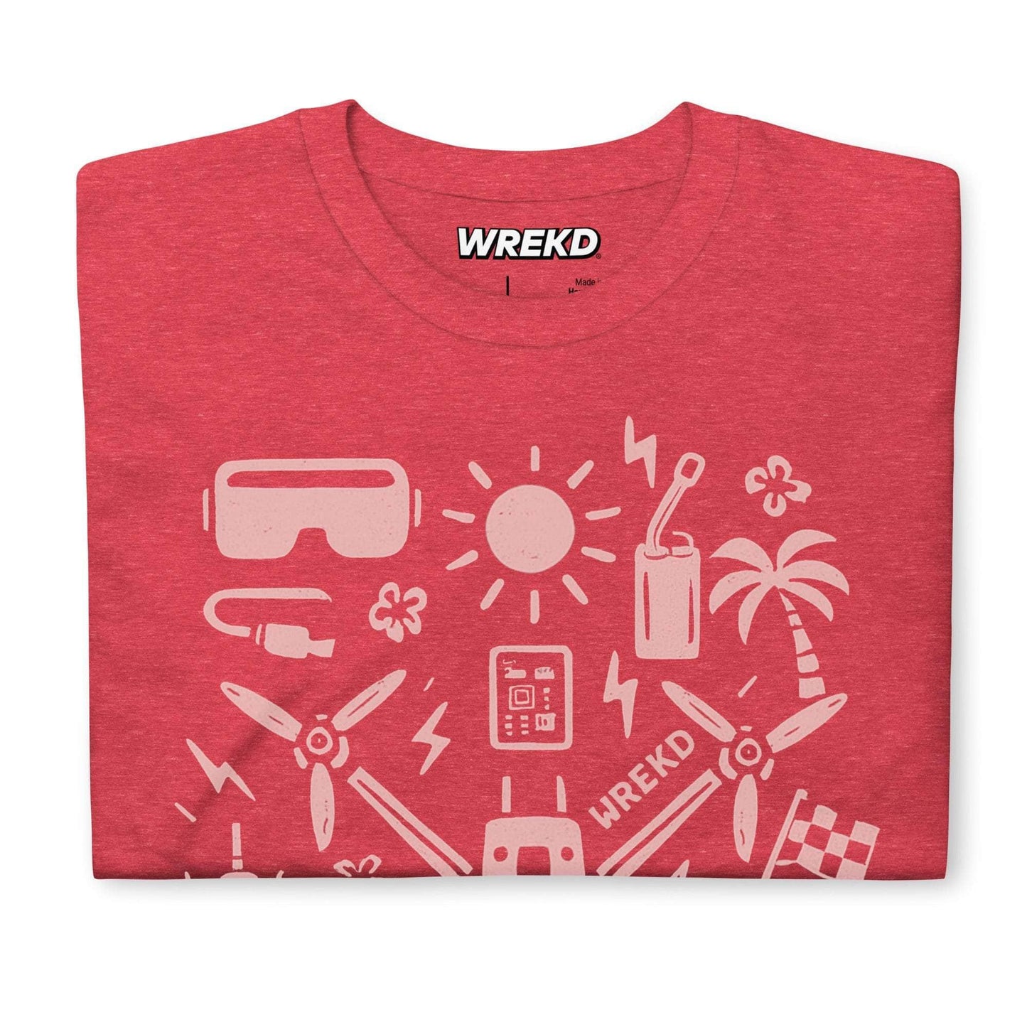 WREKD Co. Clothing, T-Shirt WREKD® Summer Vibes Mosaic Tee
