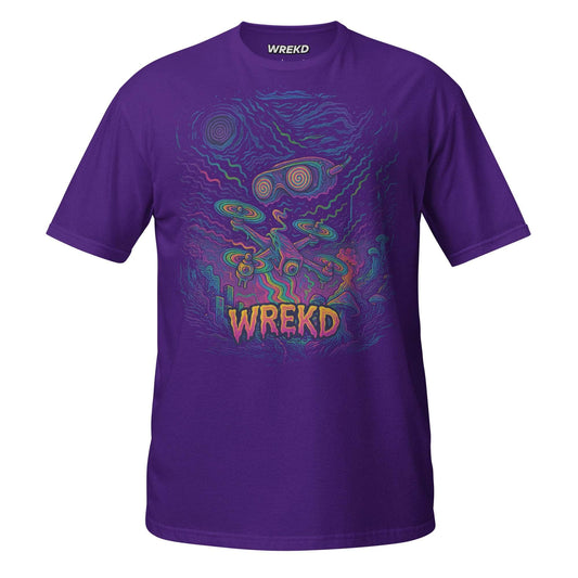 WREKD Co. Clothing, T-Shirt S WREKD® Trip & Rip Tee - Purple Haze - Softstyle