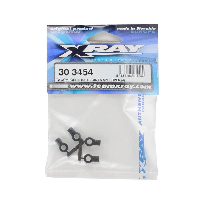 XRA303454, XRAY 5mm Open Ball Joint (4) (T2)