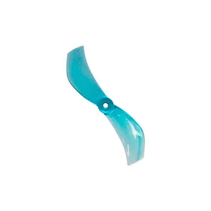 Gemfan Bi-Blade 40mm Prop For Flywoo 1S Nano 8 Pack - Clear Blue (1.5mm Shaft) - For Sale At RaceDayQuads
