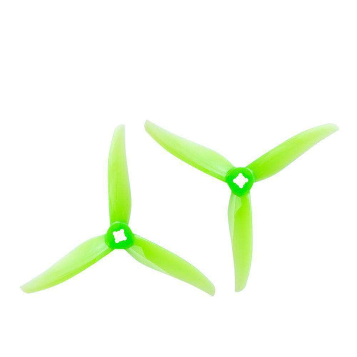 Gemfan Hurricane 4023 Durable Tri-Blade 4" Prop 4 Pack (5mm & 1.5mm Mounting) - Choose Your Color