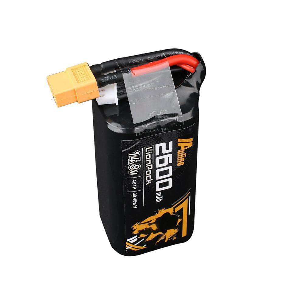 AULINE Battery Auline 14.8V 4S 18650 2600mAh 1C Li-Ion Battery w/ Built-In Protective Board - XT60