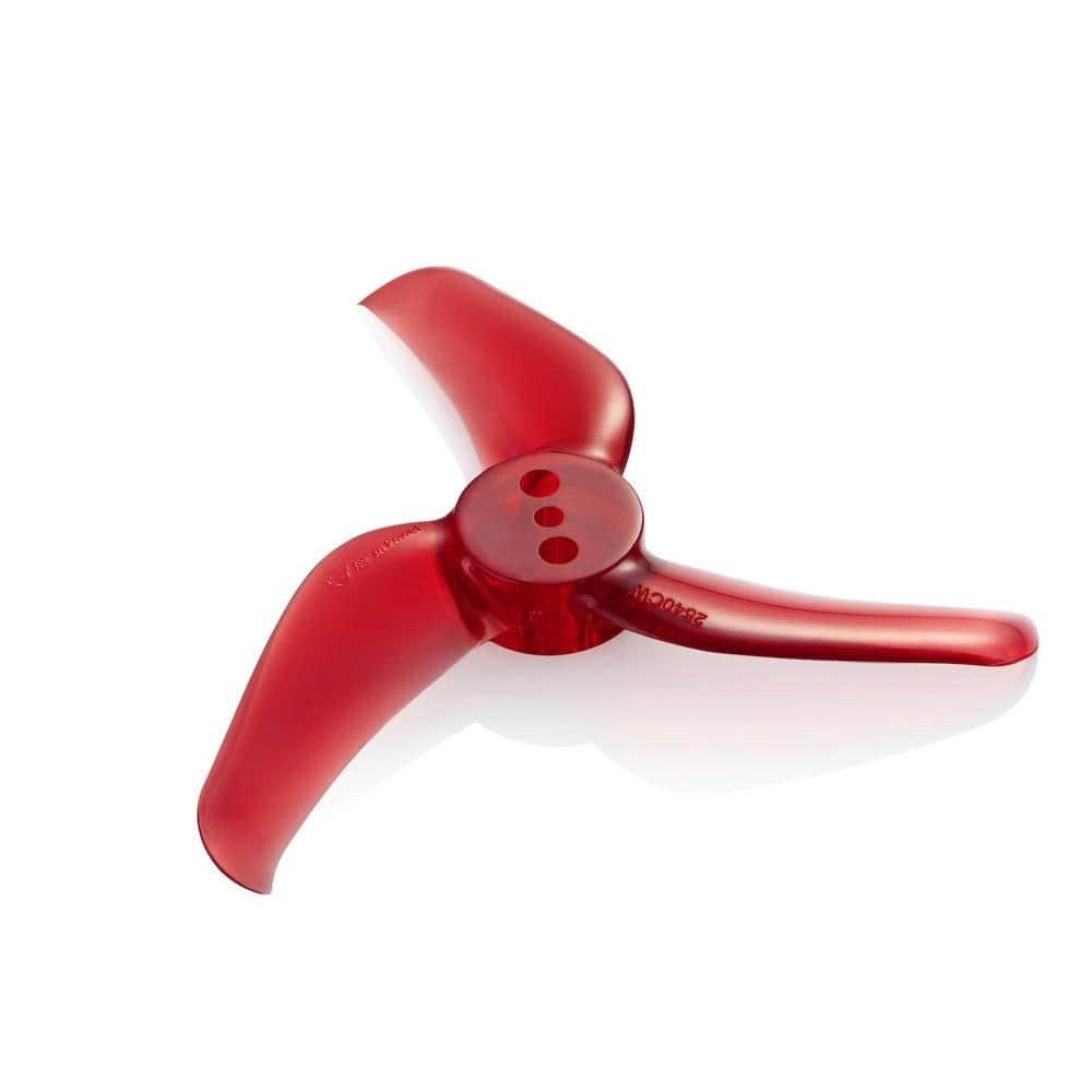 AZURE Prop Red Azure Power 2540 Tri-Blade 2.5" Prop 8 Pack - Choose Your Color