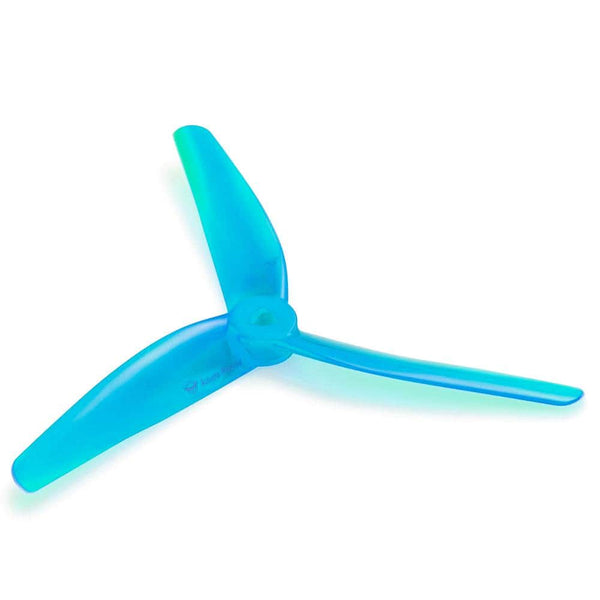 AZURE Prop Teal Azure Power Vanover Limited Edition 5.1x3.0x3 POPO Compatible Tri-Blade 5" Prop 4 Pack - Choose Your Color