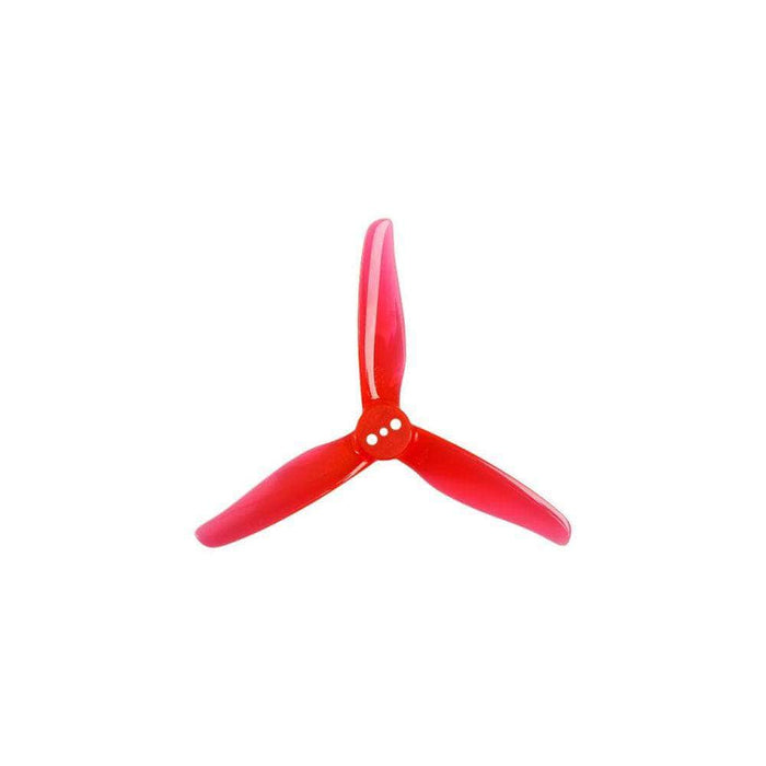 DAL New Cyclone T3018 Tri-Blade 3" Prop 8 Pack - Crystal Red