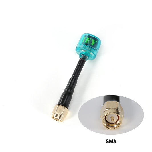 FLYFISH Antenna Cyan FlyFishRC Osprey 5.8GHz 60mm SMA Antenna RHCP - Choose Color