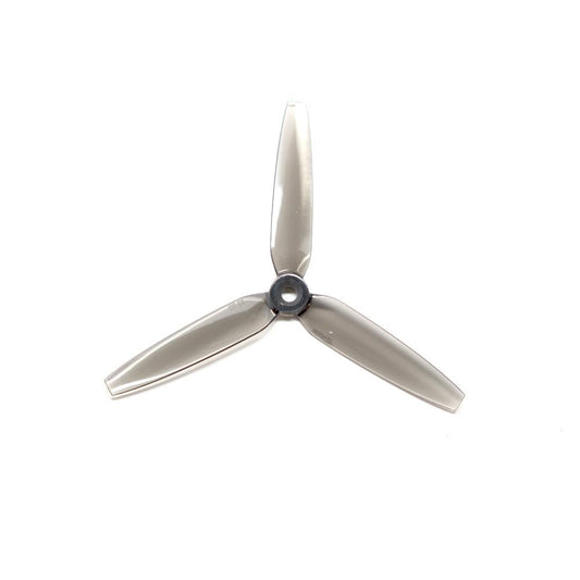 GEMFAN Prop Clear Gray Gemfan 513D 5149 Tri-Blade 5" Prop for 3D Flying 4 Pack - Choose Your Color