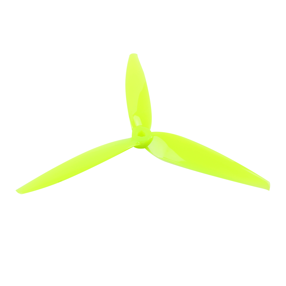 GEMFAN Prop Yellow Gemfan Flash 7040 Tri-Blade 7" Prop 4 Pack - Choose Your Color