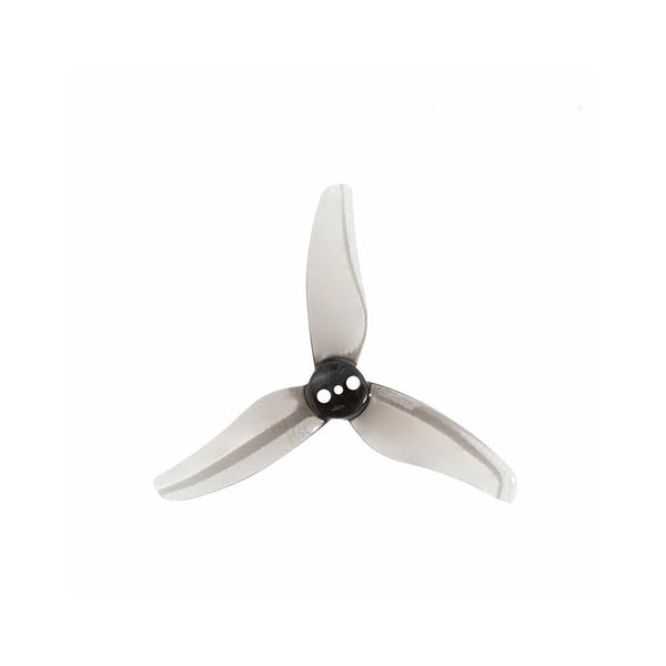 GEMFAN Prop Clear Grey Gemfan Hurricane 2512 Tri-Blade 2.5" Prop 8 Pack - Choose Your Color