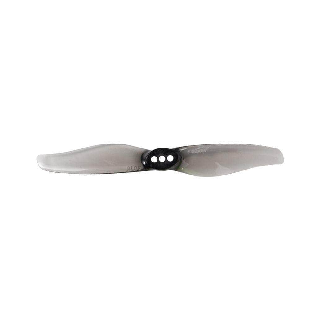 GEMFAN Prop Grey Gemfan Hurricane 3018 Durable Bi-Blade 3" Prop 8 Pack (1.5mm) - Choose Your Color