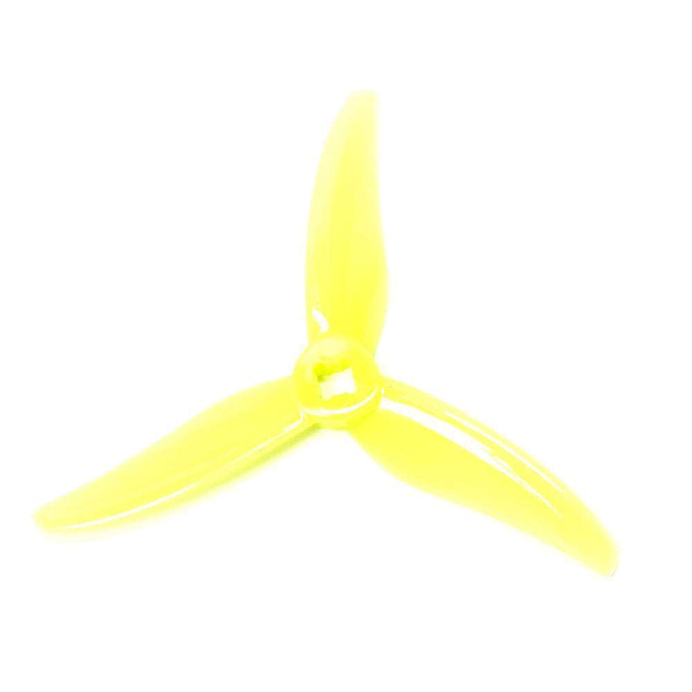GEMFAN Prop Yellow Gemfan Hurricane 3520 Durable Tri-Blade 3.5" Prop 4 Pack - Choose Your Color