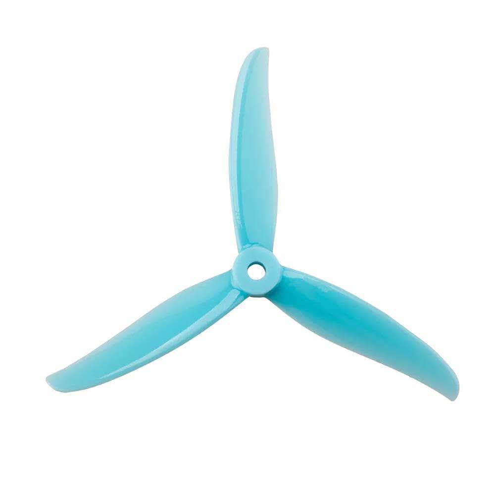 GEMFAN Prop Blue Gemfan Hurricane 4937 Tri-Blade 5" Prop 4 Pack - Choose Color
