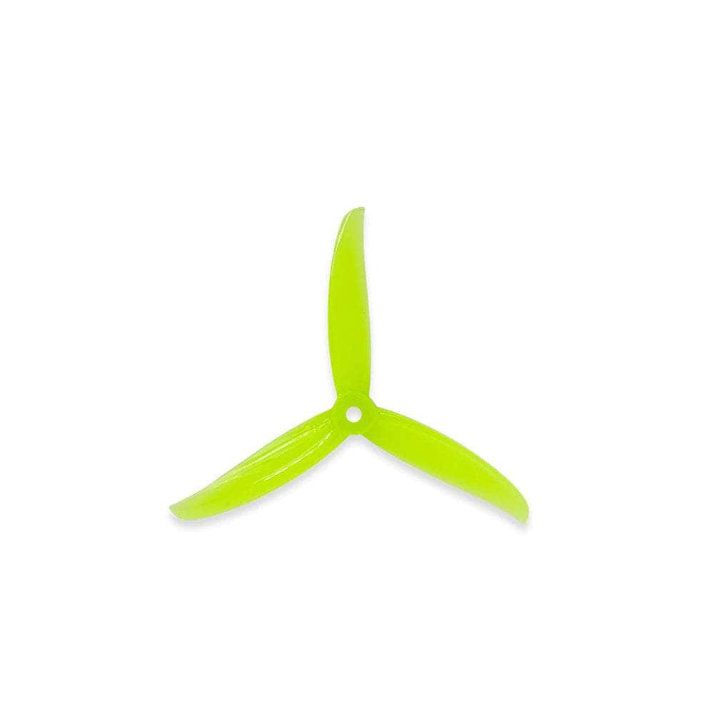 GEMFAN Prop Neon Yellow Gemfan Vannystyle 5136 Tri-Blade 5" Prop 4 Pack - Choose Color
