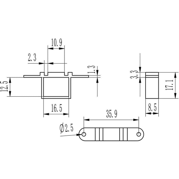 HAPPYMODEL Frame HappyModel Bassline 2" Micro Frame Kit