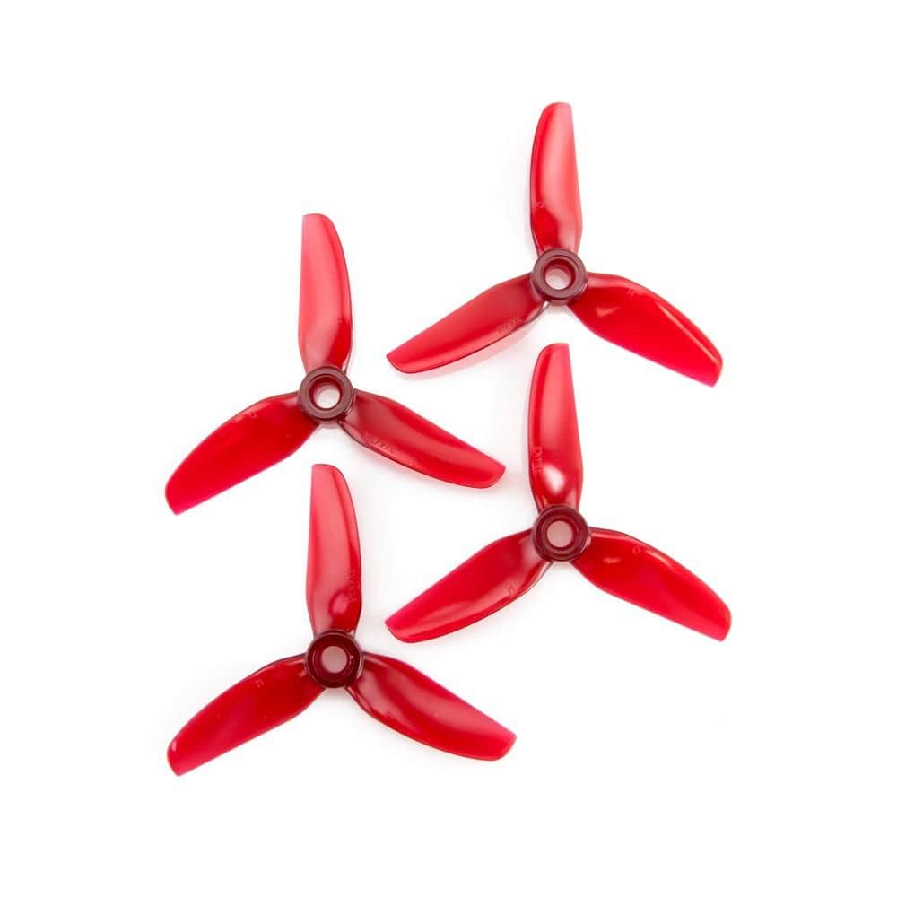 HQPROP Prop HQ Prop 3x3x3 PC Durable Tri-Blade 3" Prop 4 Pack (5mm Shaft) - Choose Your Color