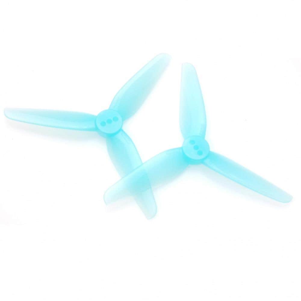HQPROP Prop Blue HQ Prop HeadsUp Tiny Prop T3x1.8x3 Tri-Blade 3" Prop 4 Pack (2mm Shaft) - Choose Your Color