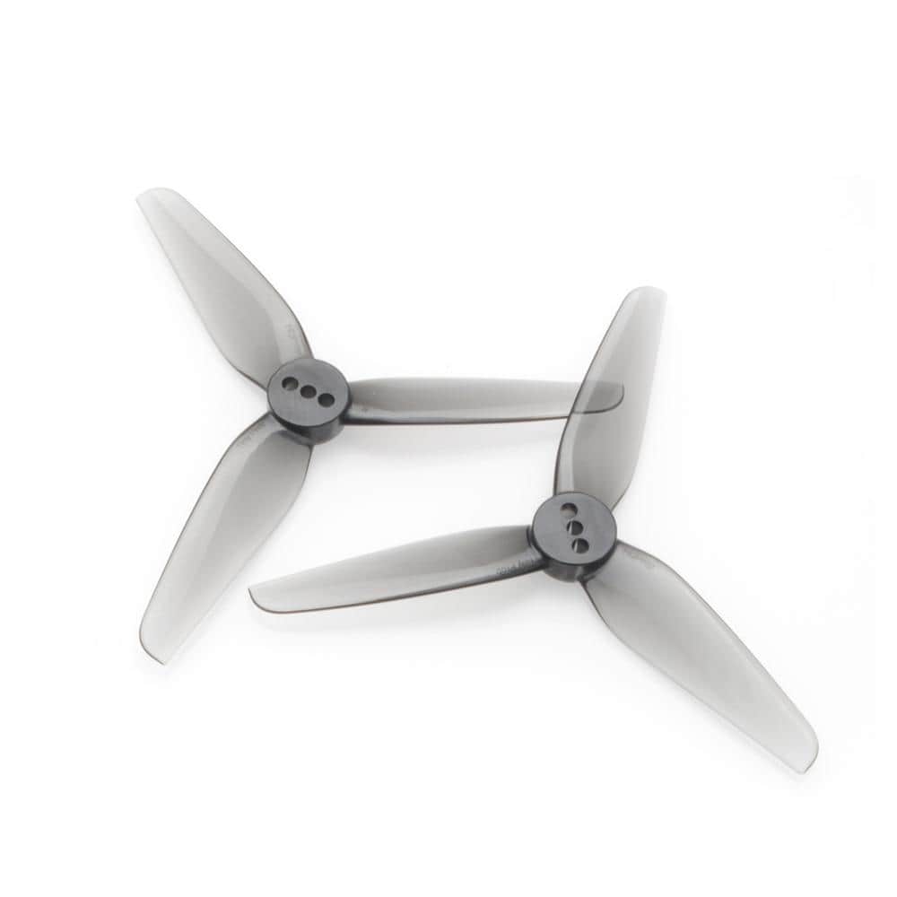 HQPROP Prop Grey HQ Prop HeadsUp Tiny Prop T3x1.8x3 Tri-Blade 3" Prop 4 Pack (2mm Shaft) - Choose Your Color