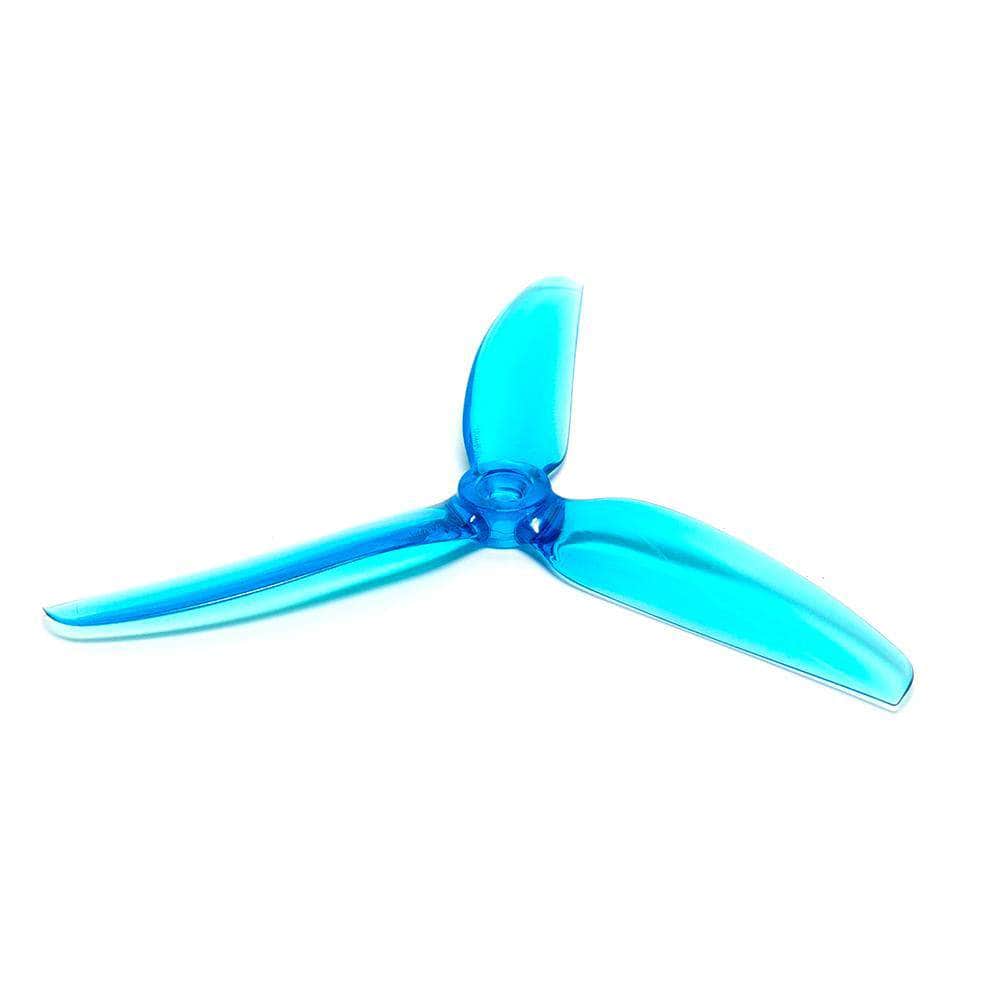 HQPROP Prop Blue HQ Prop V2S Freestyle 5x4.3x3 Tri-Blade 5" Prop 4 Pack - Choose Your Color