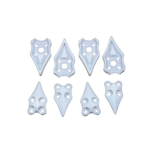 Quadifier Frame Part White Quadifier Diamondback 5" Arm Guard and Skids 3D Printed TPU - Choose Your Color