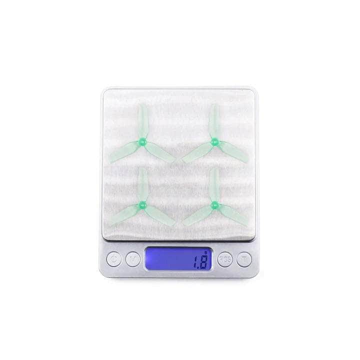 SUB250 Prop Sub250 HQ 51mm Tri-Blade 2" Micro/Whoop Prop for Nanofly20 4 Pack (1.5mm Shaft)