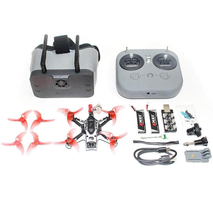 (PRE-ORDER) EMAX RTF Tinyhawk III Plus Freestyle Ready-to-Fly ELRS 2.4GHz Analog Kit w/ Goggles, Radio Transmitter, Batteries, Charger, and Drone