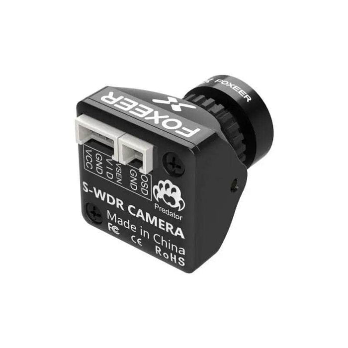 Foxeer Predator V5 Micro 1000TVL CMOS 4:3/16:9 PAL/NTSC FPV Camera (1.7mm) Full Case- Black
