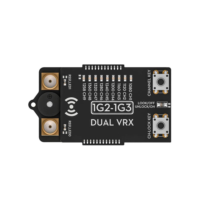 Flywoo VRX 1G2-1G3 Dual 9CH 1.2/1.3GHz Analog Goggle Receiver Module