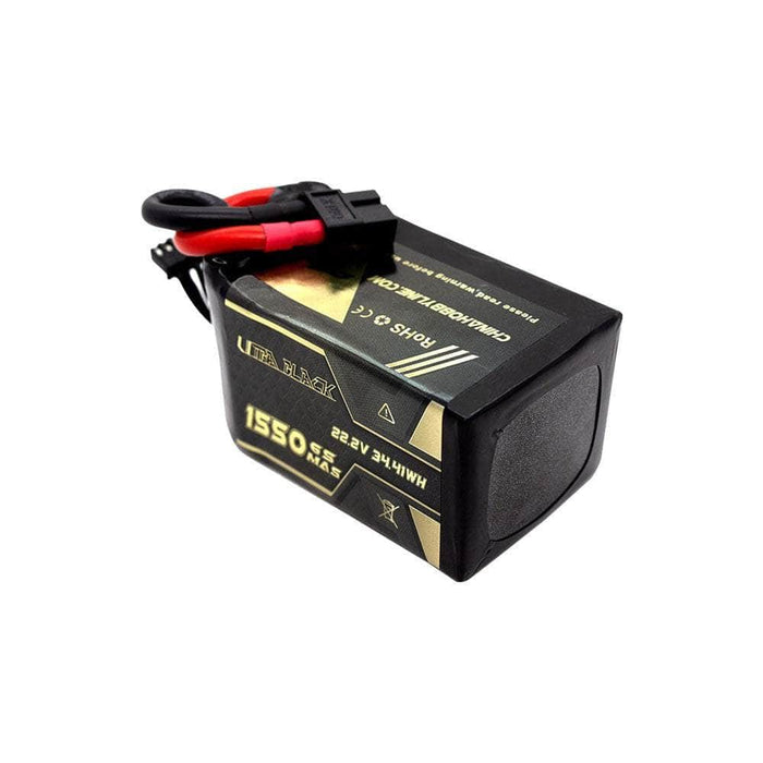 CNHL Ultra Black Series 22.2V 6S 1550mAh 150C LiPo Battery - XT60